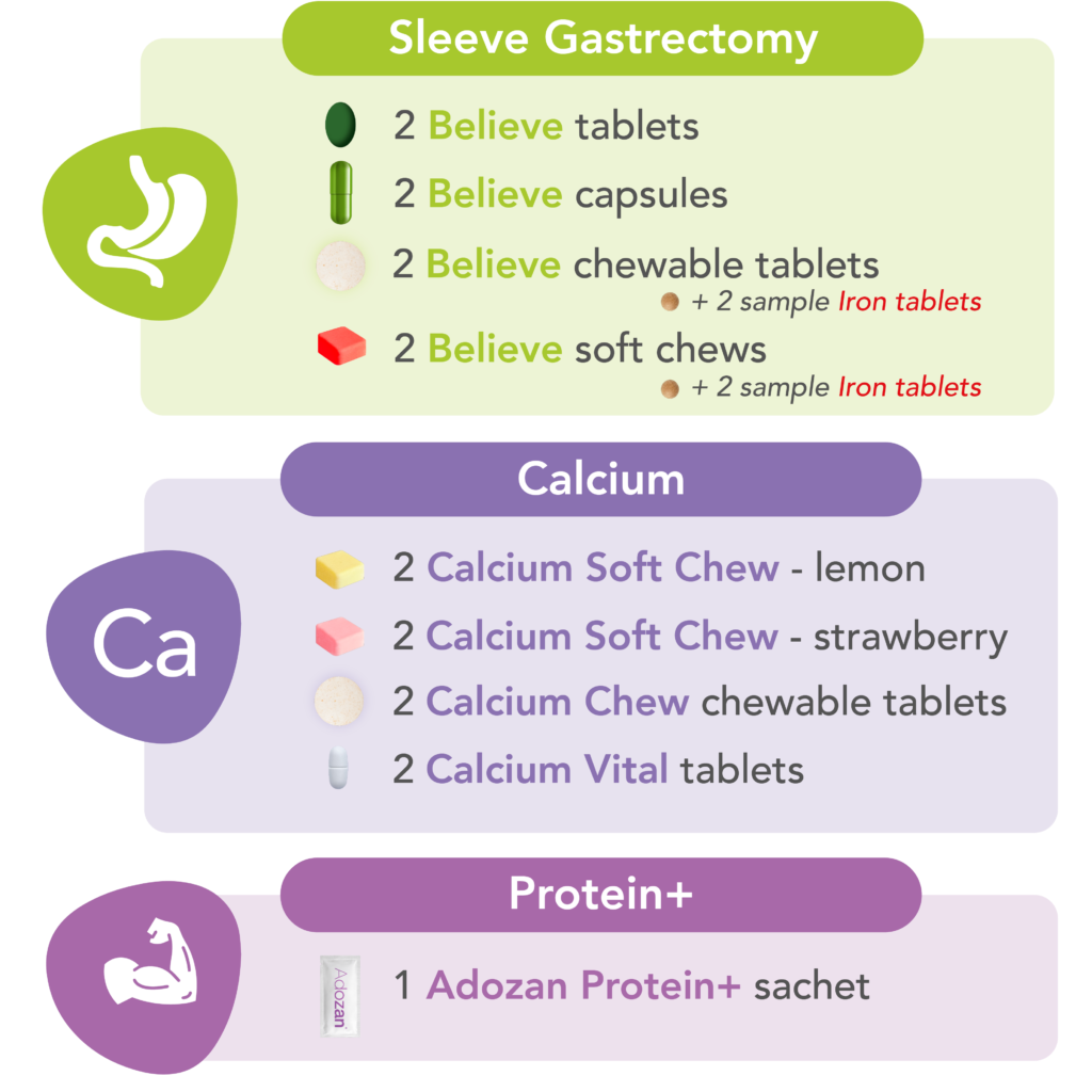 Probepackung Schlauchmagen - Believe & Calcium