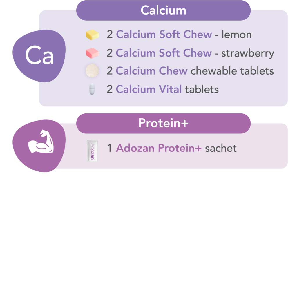 Probenpackung Elan Calcium Adozan